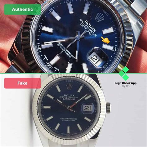 dial rolex fake vs real|counterfeit rolex watches.